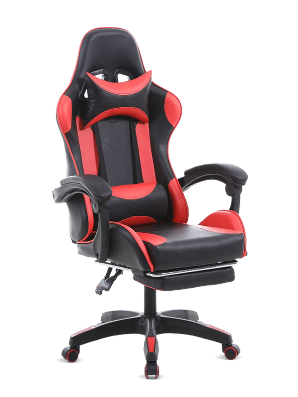 Anji High Back Red Racing Silla Games Kerusi Permainan Perabot Pejabat 