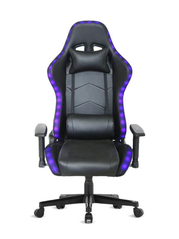 China Hot Sale PC Office Racing Kerusi Berbaring Kerusi Permainan E-Sports Dengan Lampu Led 