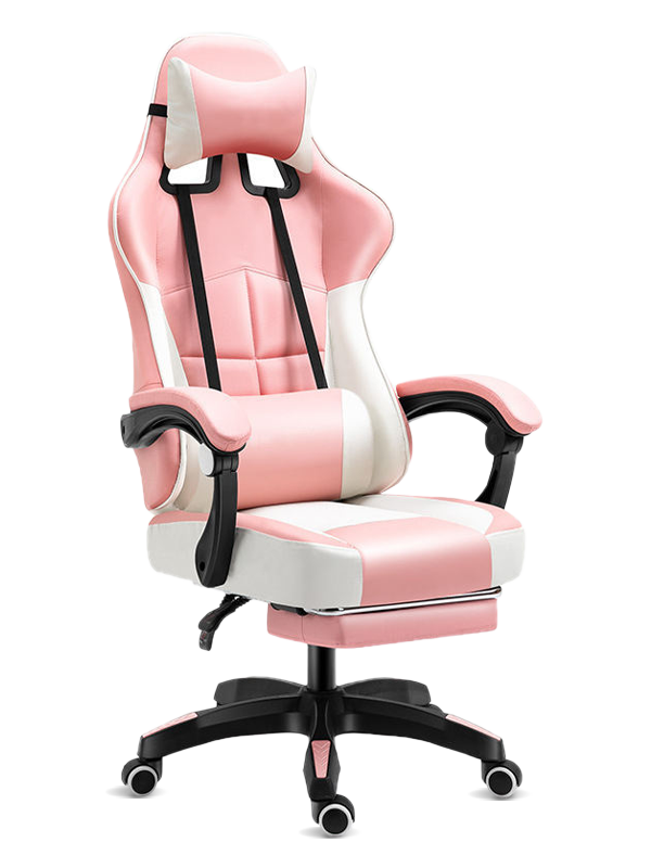 Pengeluar Kerusi Permainan Pejabat Anji Berkualiti Tinggi Kerusi Permainan Pusing Ergonomik Dengan Pijakan Kaki 
